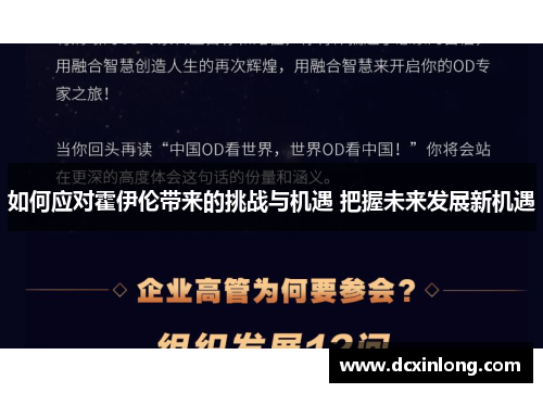 如何应对霍伊伦带来的挑战与机遇 把握未来发展新机遇